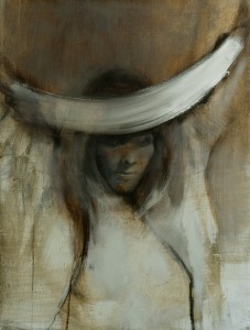Anna Kott: "Innocence", 2011, Öl auf Leinwand, 80 x 60 cm