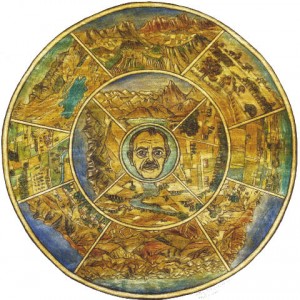 Yüksel Arslan: "Arture 535, Walseries", 2000, Mixing technique, 41 x 45 cm, Courtesy Sinan Berent Koleksiyonu