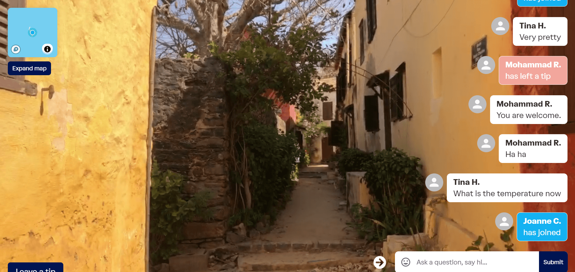 Virtuelle Tour auf Gorée – mit Heygo