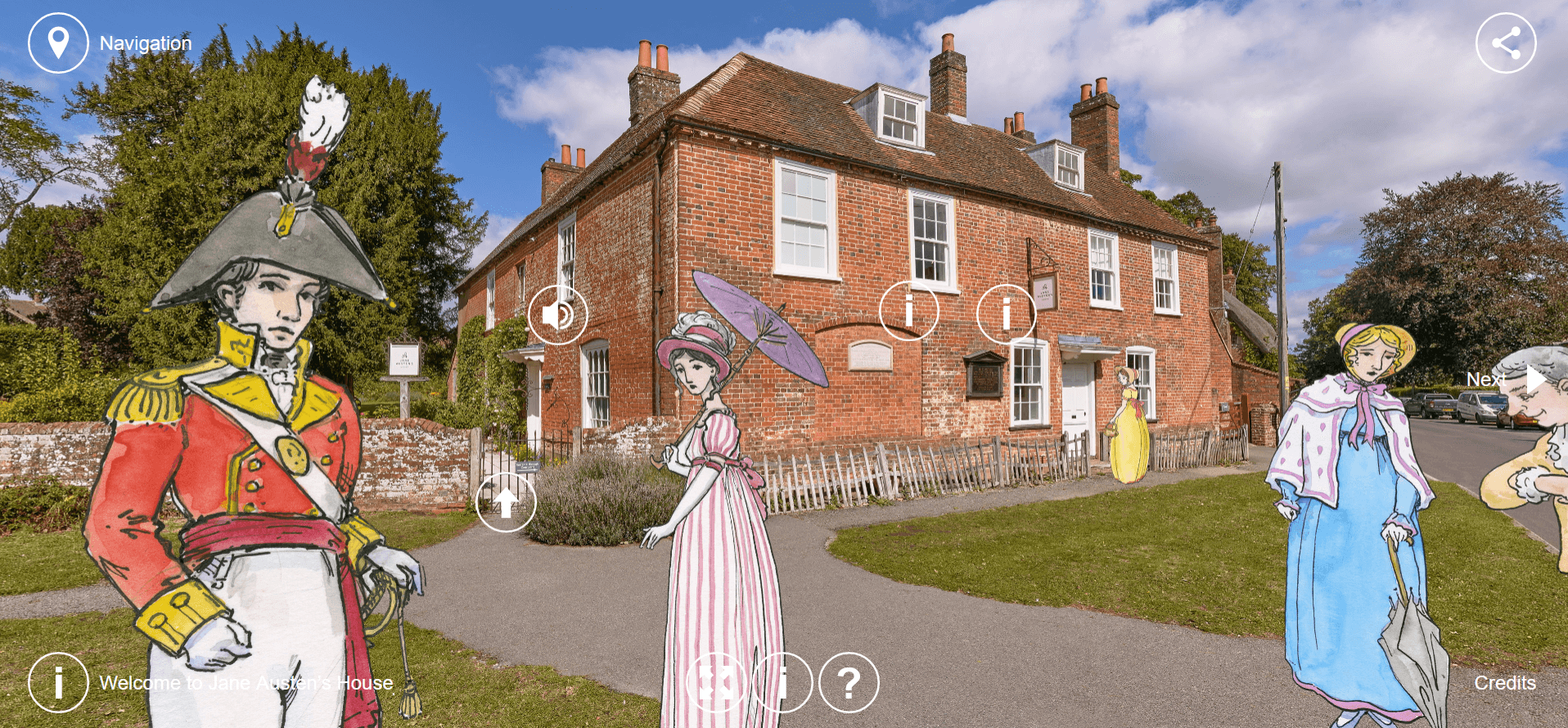 Jane Austens Haus