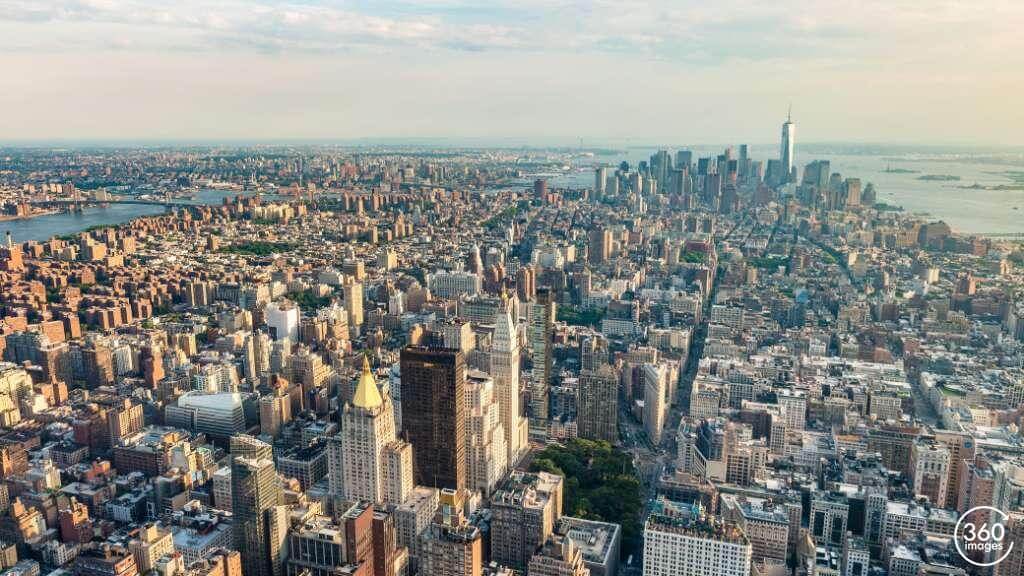 New York vom Empire State Building – mit I love NY 360
